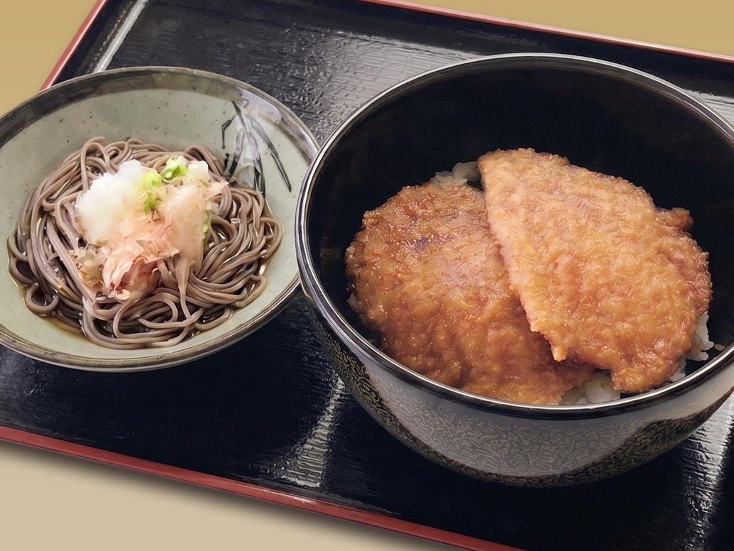ソースカツ丼ミニおろしそばセット